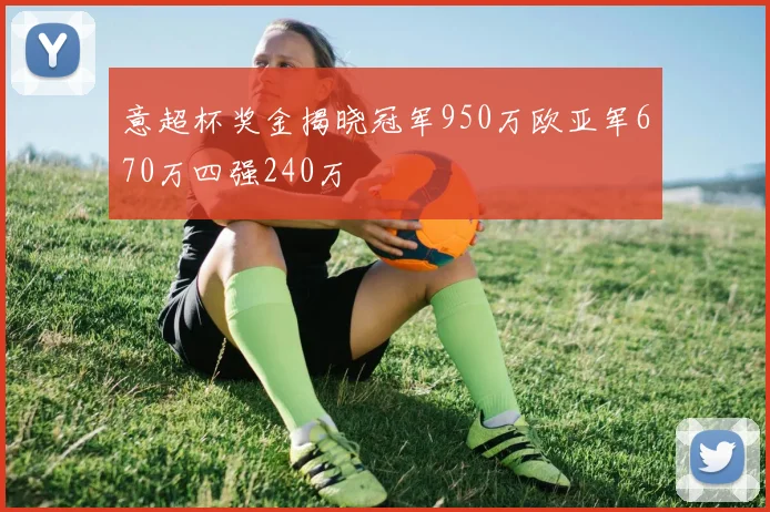 意超杯奖金揭晓冠军950万欧亚军670万四强240万